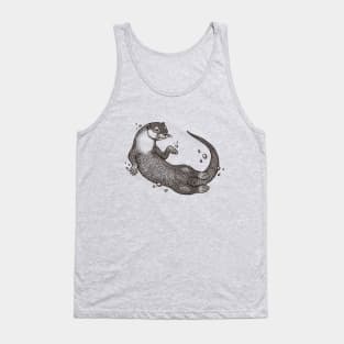 Swimming Otter Tank Top